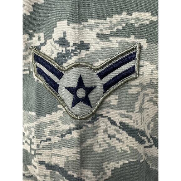 USAF Air Force Utility Coat Mens 42R Camoflauge Camo Digital - Picture 9 of 9